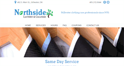 Desktop Screenshot of northsidecleaners.com